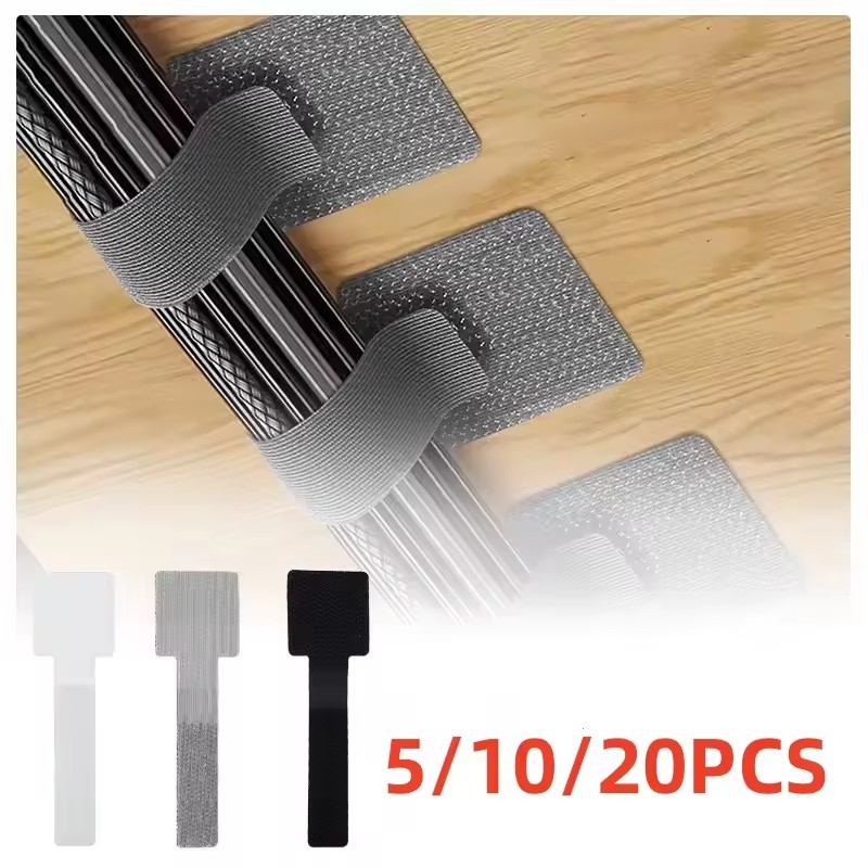 Cable Management Sleeve - 20/10/5 قطعة منظم الكابلات القابلة للتحرير