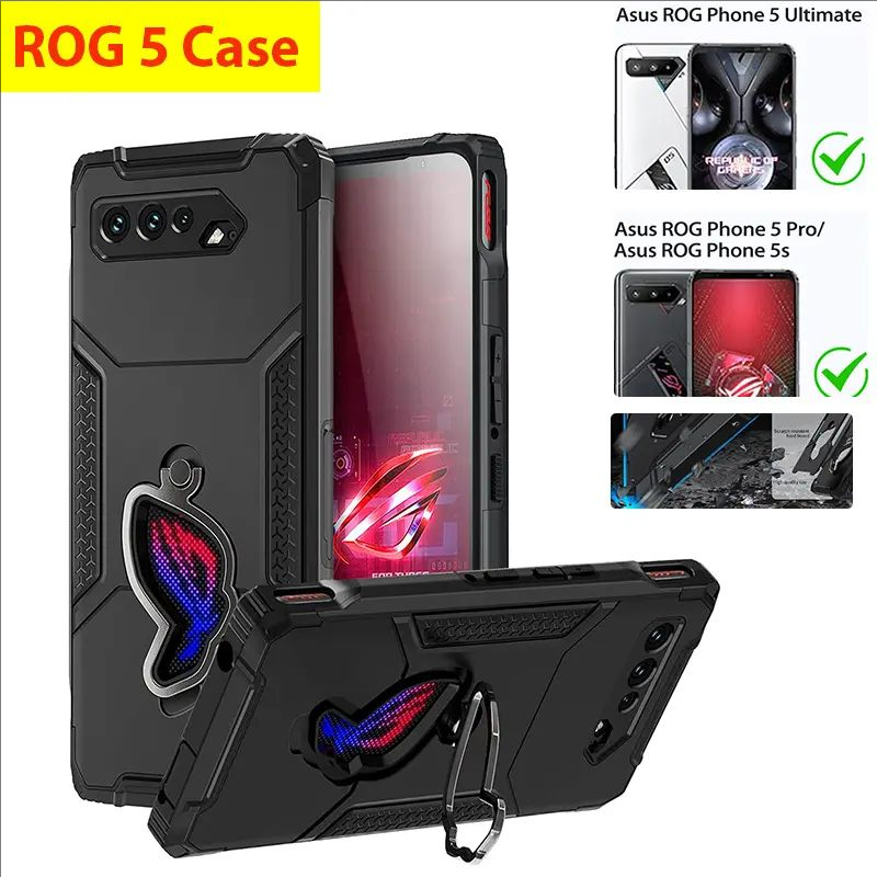 Pc Gaming Case - حافظة هاتف ROG 5 مقاومة للصدمات