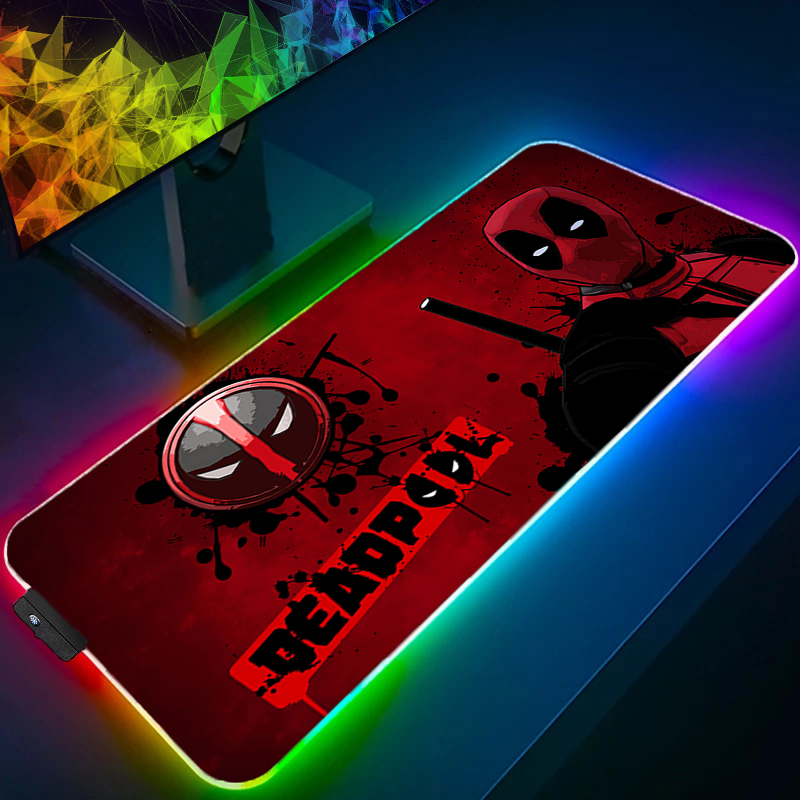 Pc Gaming Simulator - لوحة ماوس LED للألعاب بإضاءة خلفية