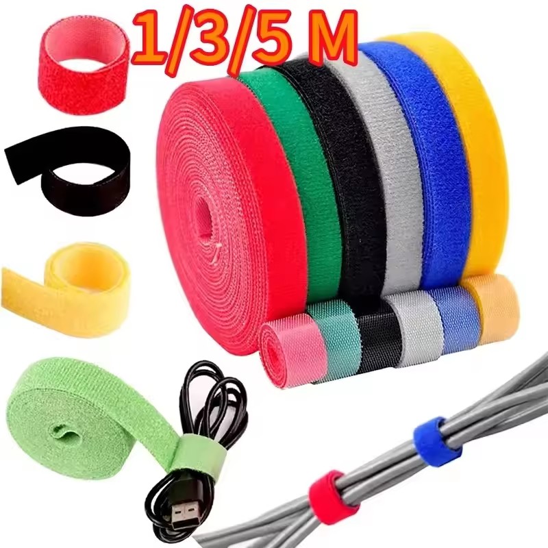 Cable Management Sleeve - منظم كابلات بطول 1/5 متر، شريط