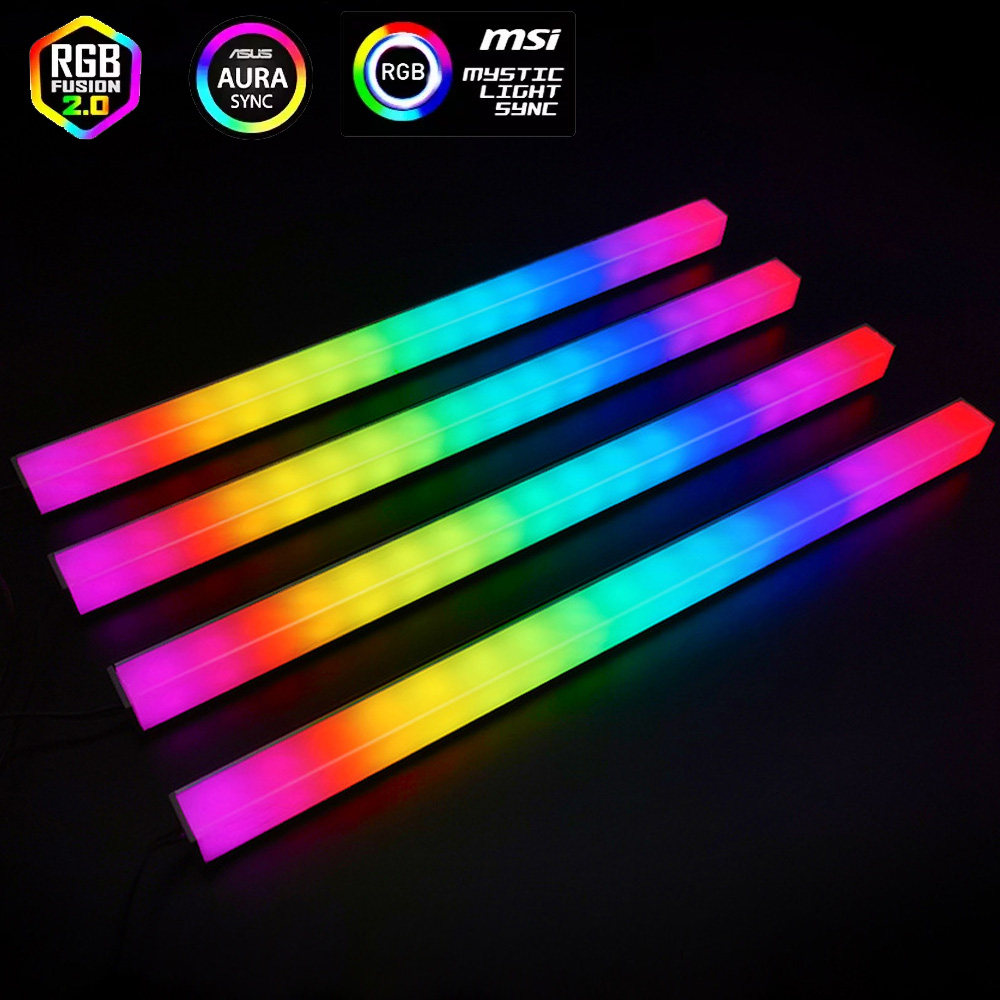 Pc Gaming Case - شريط إضاءة LED مغناطيسي قابل للبرمجة
