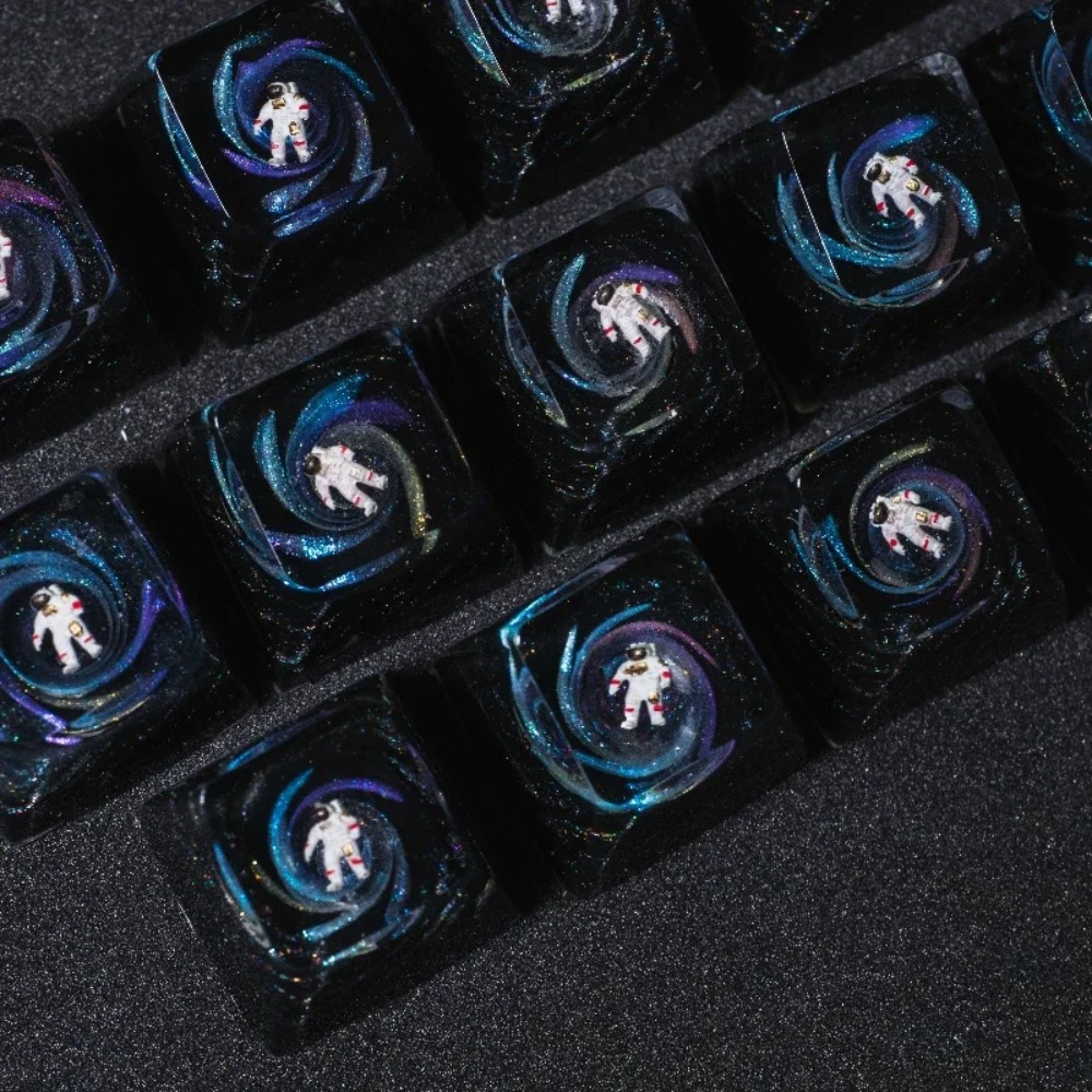 Pc Gaming Upgrades - الحرفي Keycap رائد الفضاء الراتنج مفتاح