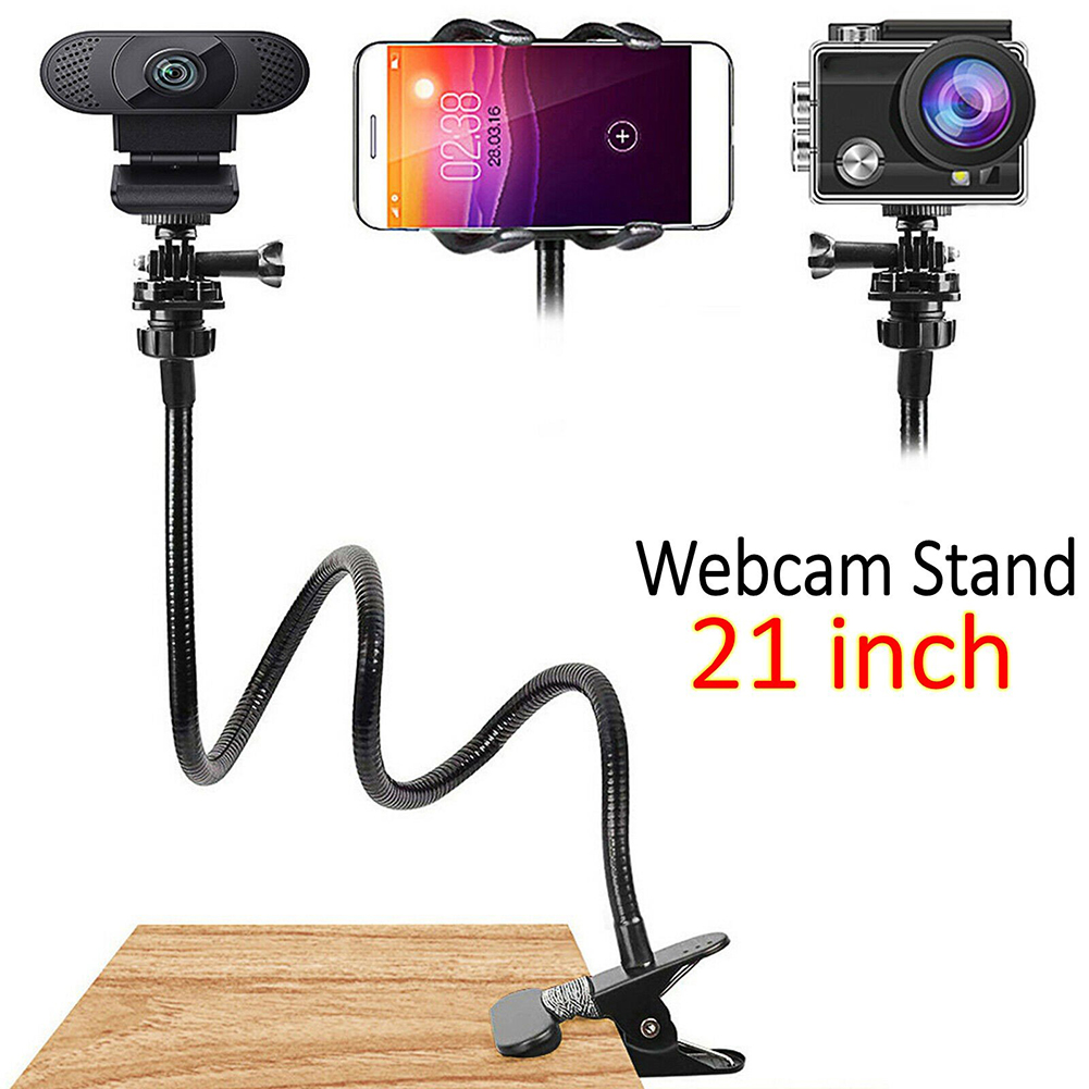 حامل كاميرا ويب مرن معقوفة لحا - مراجعة Webcam 4K وسعره