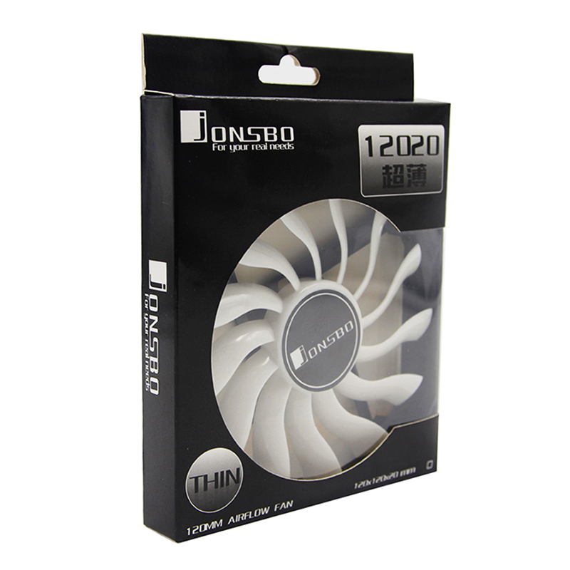 JONSBO 12020 120mm DC 12V 3Pin - مراجعة Pc Gaming Case وسعره