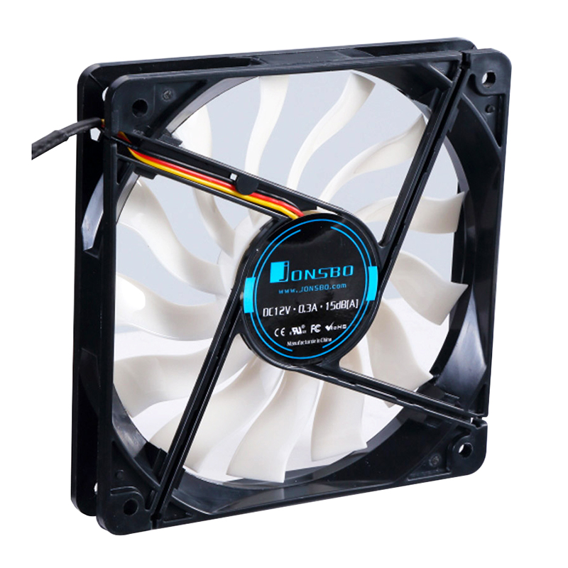 JONSBO 12020 120mm DC 12V 3Pin - مراجعة Pc Gaming Case وسعره