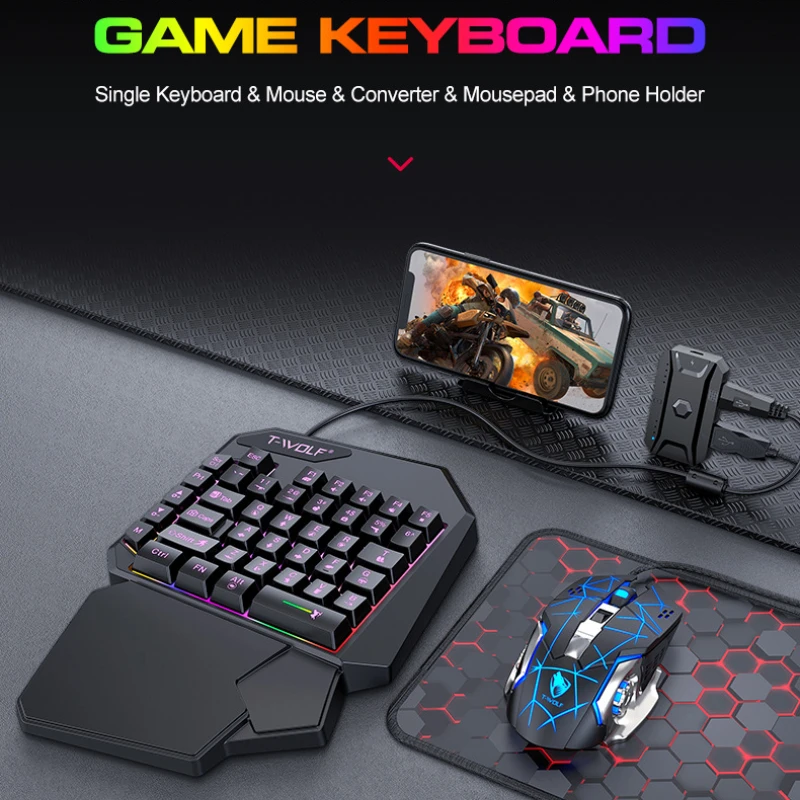 طقم لوحة مفاتيح بيد واحدة ، لع - مراجعة Pc Gaming Upgrades وسعره