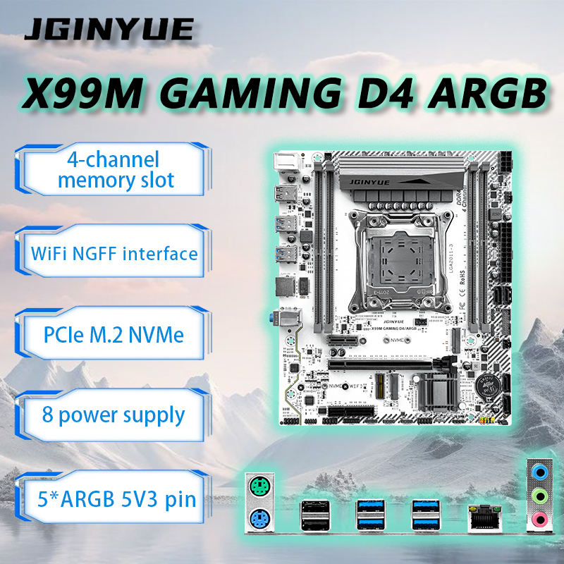 لوحة أم JGINYUE X99 من نوع LGA - مراجعة Pc Gaming Omen وسعره
