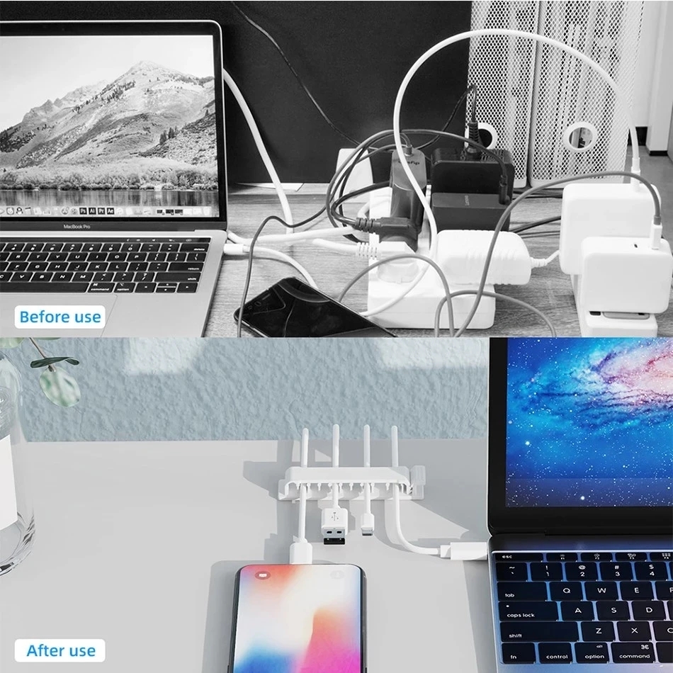 منظم الكابلات مقاطع كابلات ذات - مراجعة Cable Management Sleeve وسعره