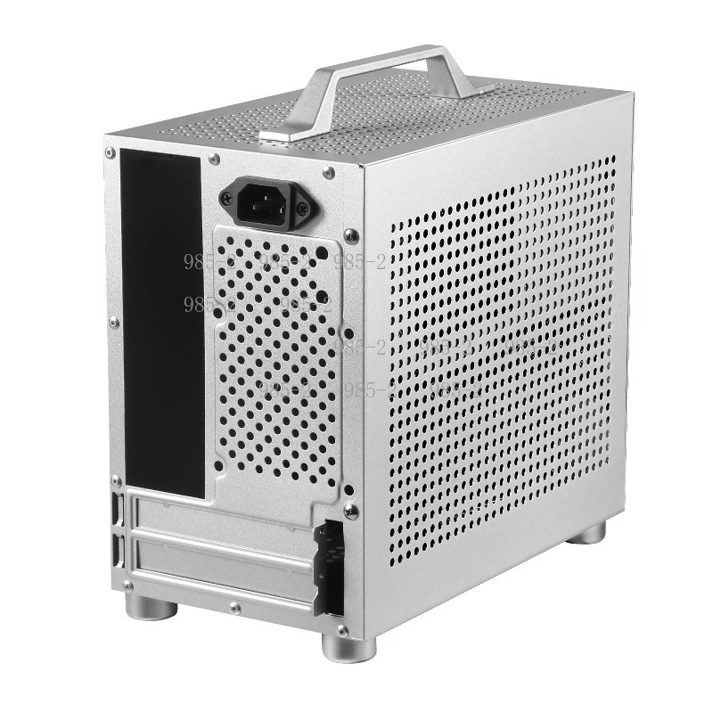 هيكل كمبيوتر صغير الحجم مع مقب - مراجعة Pc Gaming Case وسعره