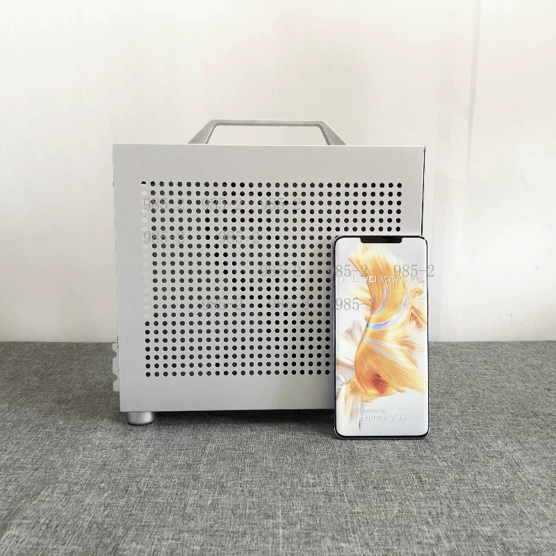 هيكل كمبيوتر صغير الحجم مع مقب - مراجعة Pc Gaming Case وسعره