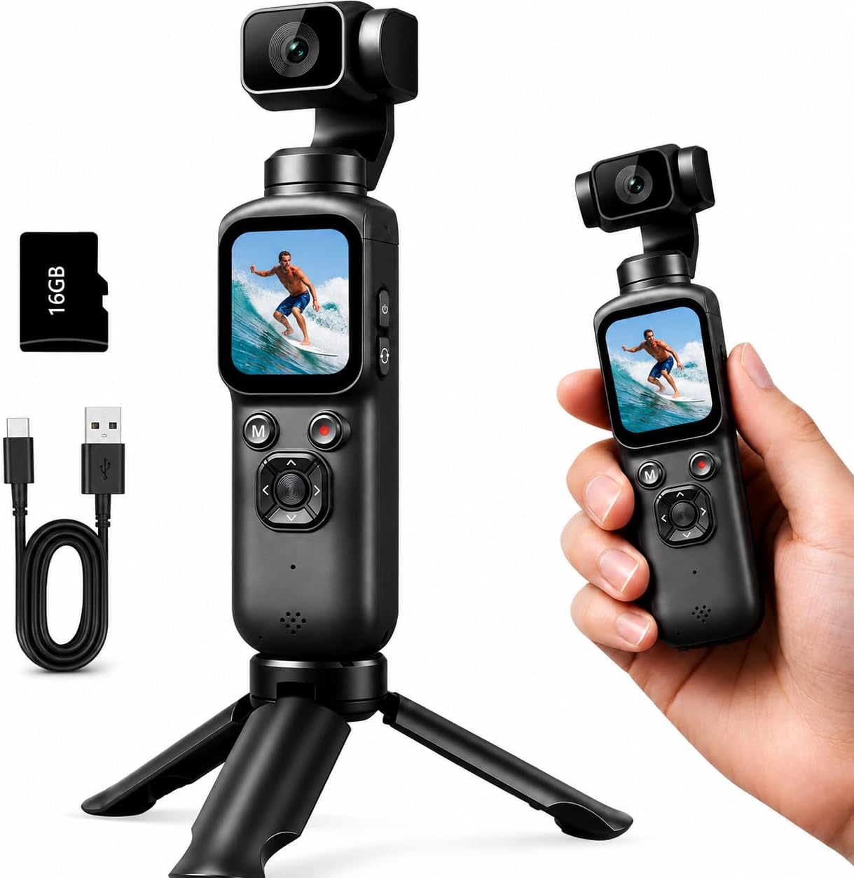 كاميرا محمولة باليد بدقة 4K لل - مراجعة Webcam 4K وسعره