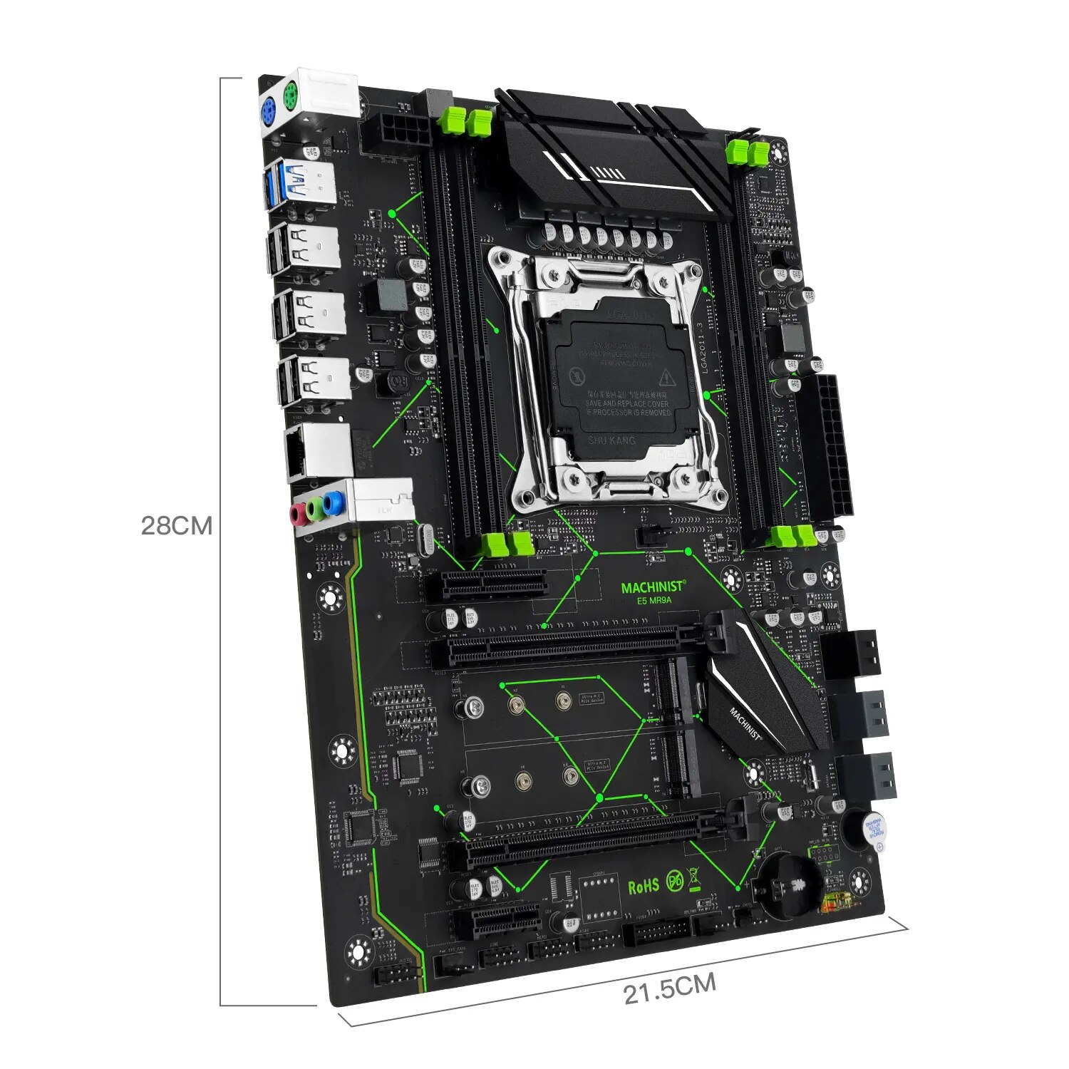 MACHINIST E5 MR9A V1.0 X99 الل - مراجعة Pc Gaming Omen وسعره
