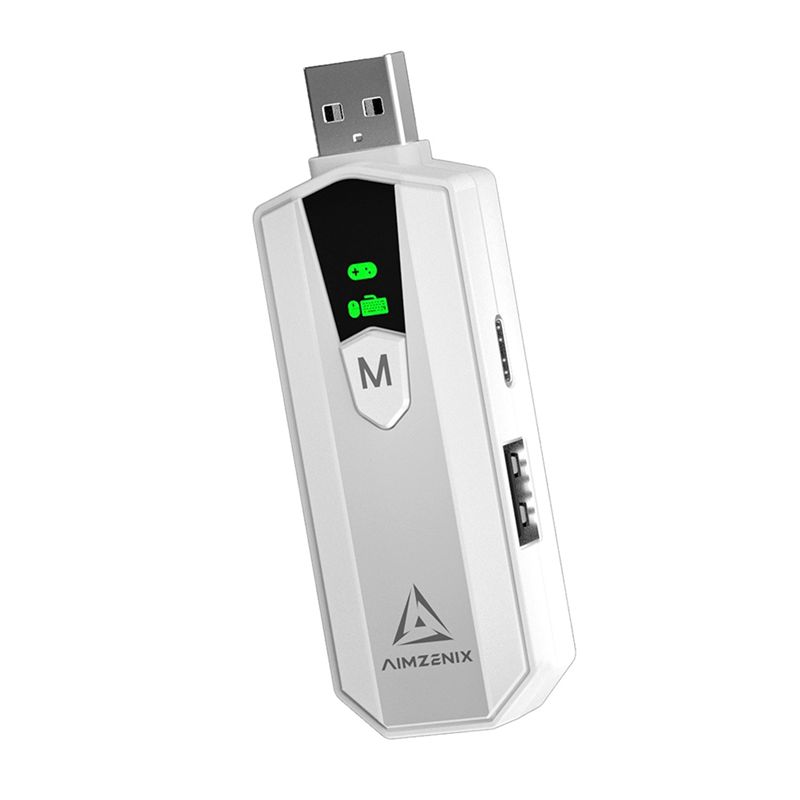 محول AIMZENIX AX200PRO لألعاب  - مراجعة Pc Gaming Essentials وسعره