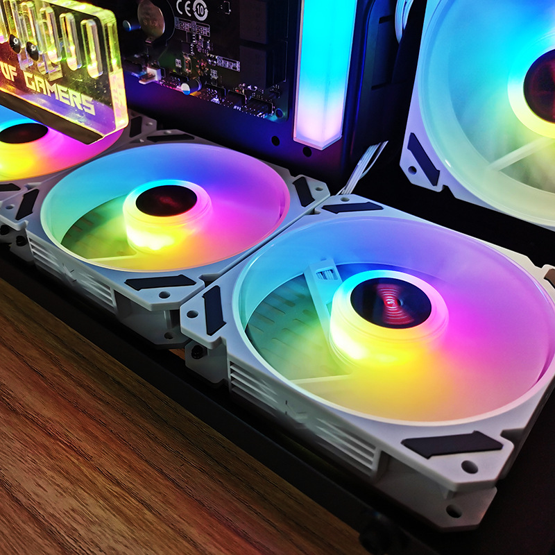 مروحة كمبيوتر ARGB مقاس 120 مم - مراجعة Pc Gaming Case وسعره