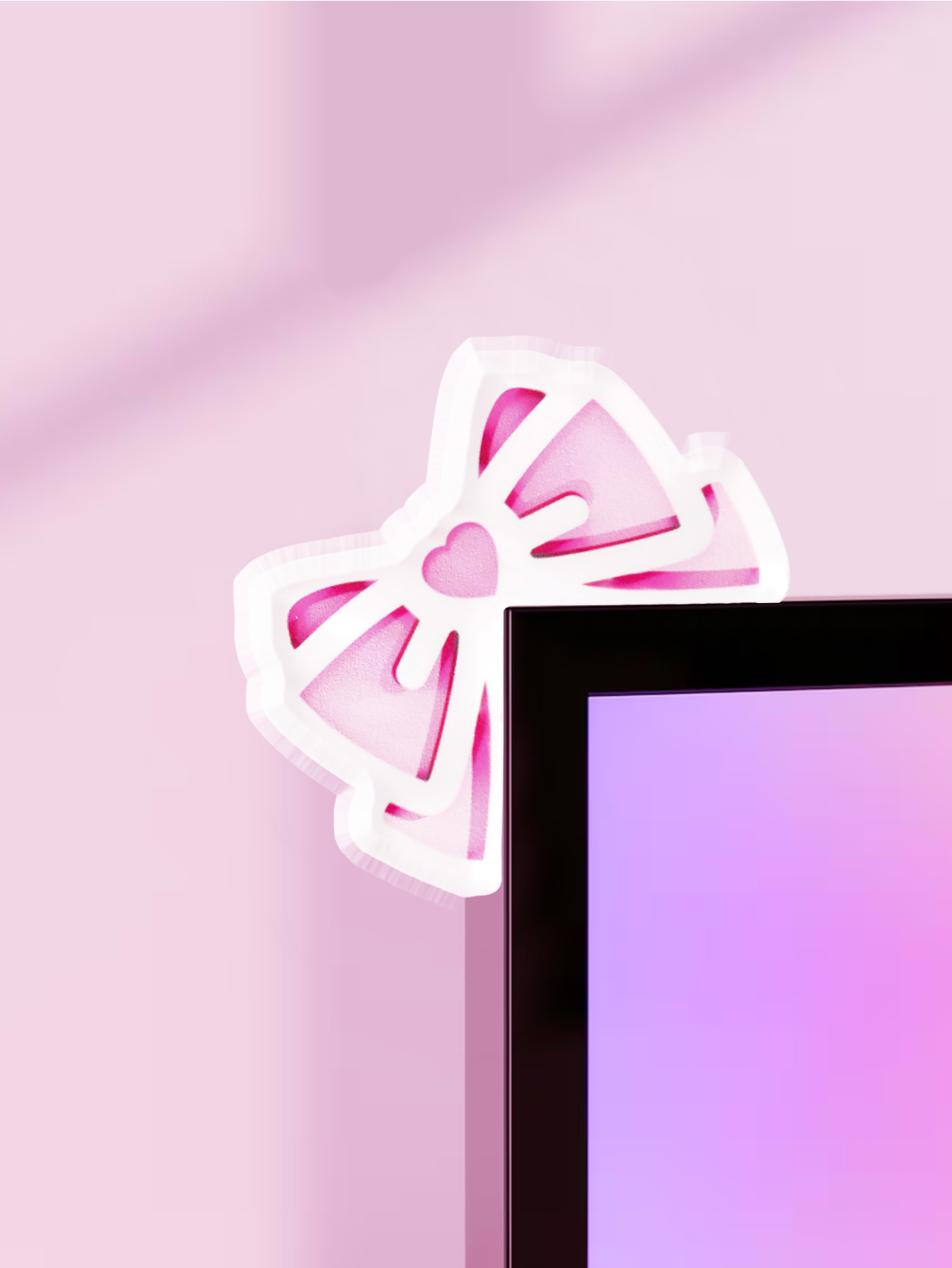 Kawaii القوس رصد ديكور الوردي  - مراجعة Pc Gaming Upgrades وسعره
