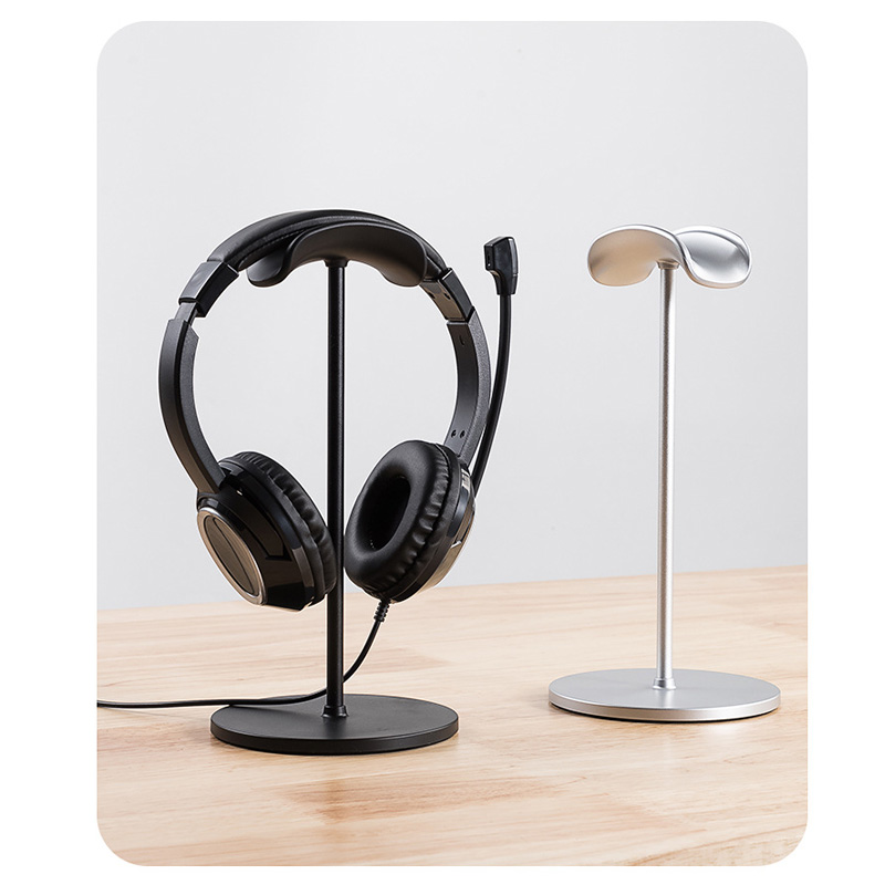 حامل سماعة رأس معدني مثبت على  - مراجعة Headset Stand وسعره