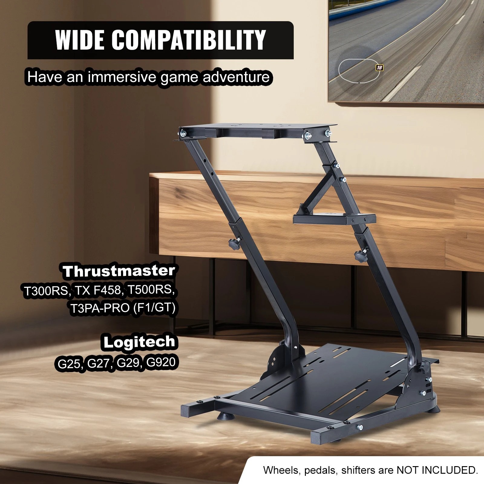 حامل عجلة قيادة SIHAO متوافق م - مراجعة Pc Gaming Simulator وسعره