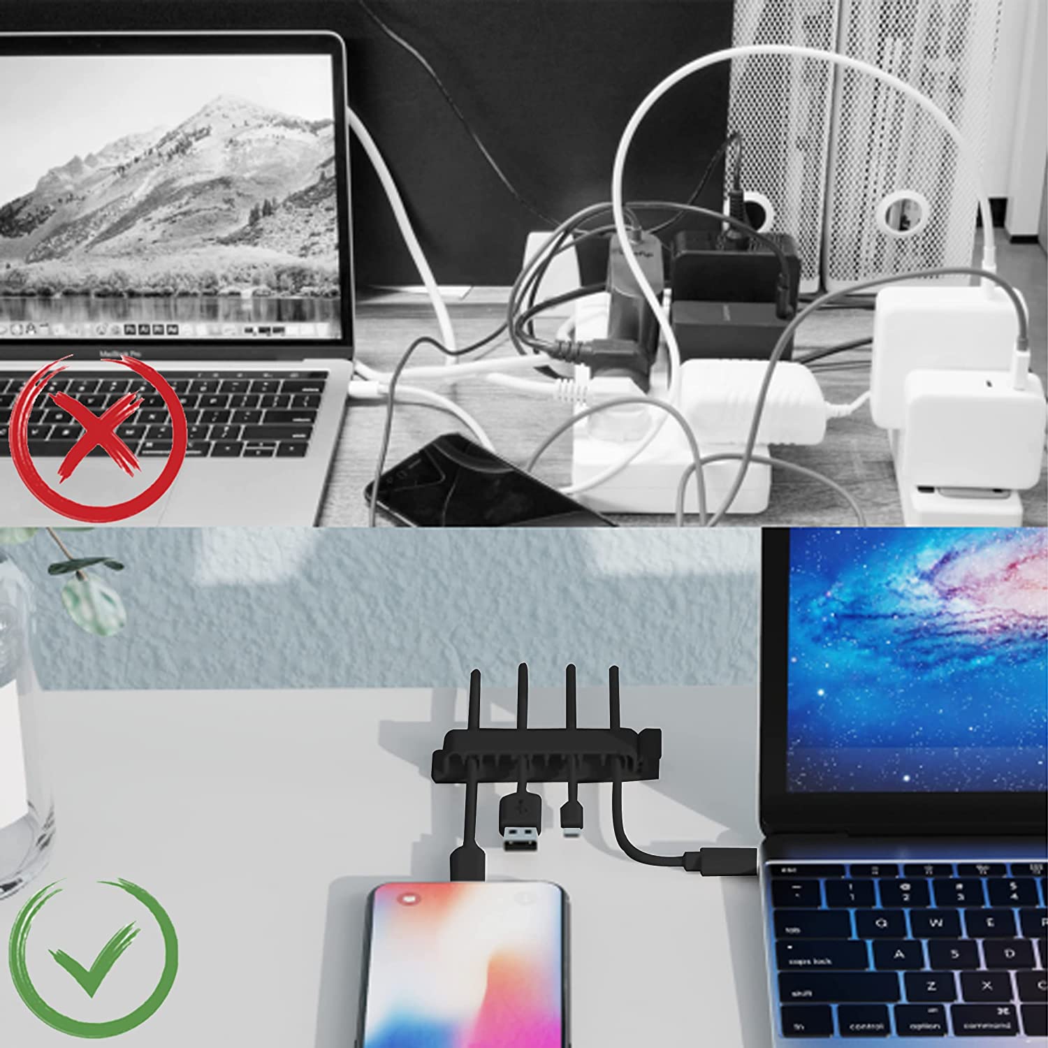 منظم الكابلات، حامل الأسلاك، م - مراجعة Cable Management Sleeve وسعره